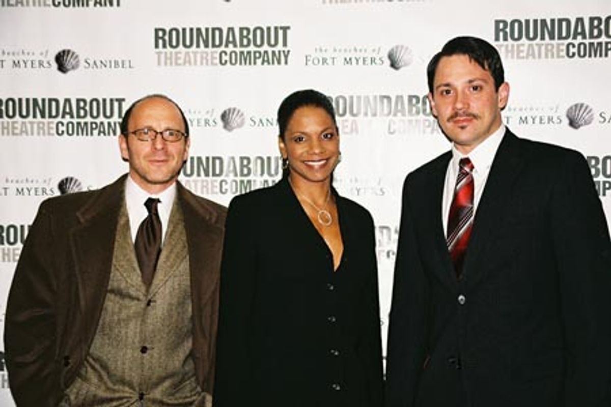 Lonny Price, Audra McDonald and Steve Kazee at 