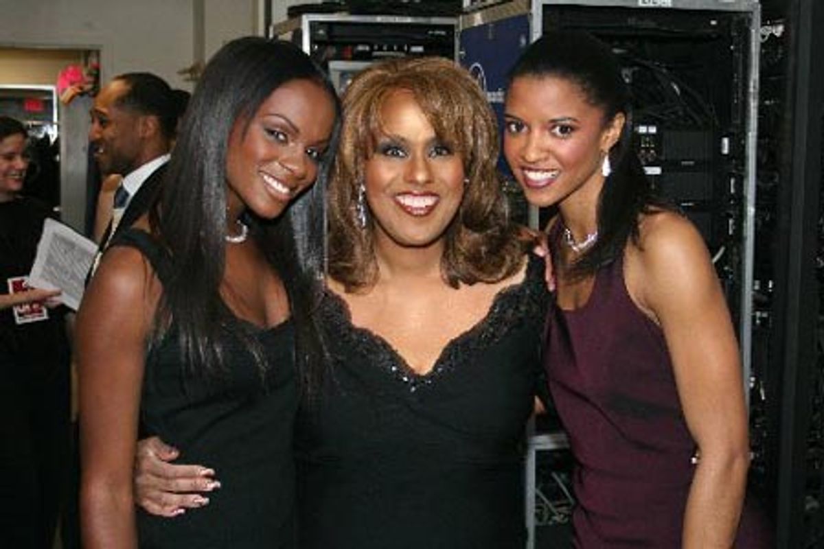 Tika Sumpter, Jennifer Holliday and Renee Elise Goldsberry at 