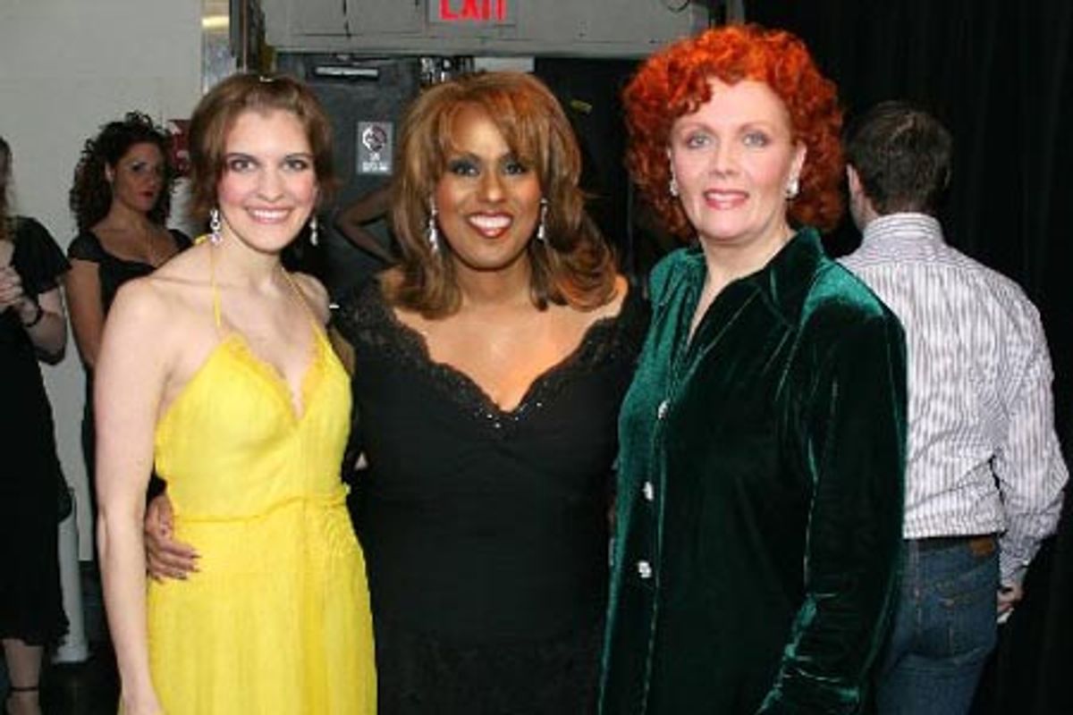 Brooke Tansley, Jennifer Holliday and Maureen McGovern at 