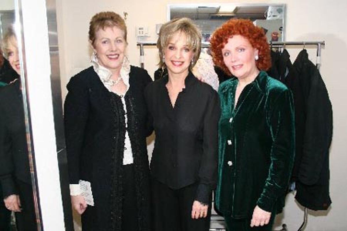 Lynn Redgrave, Jill Eikenberry and Maureen McGovern at 