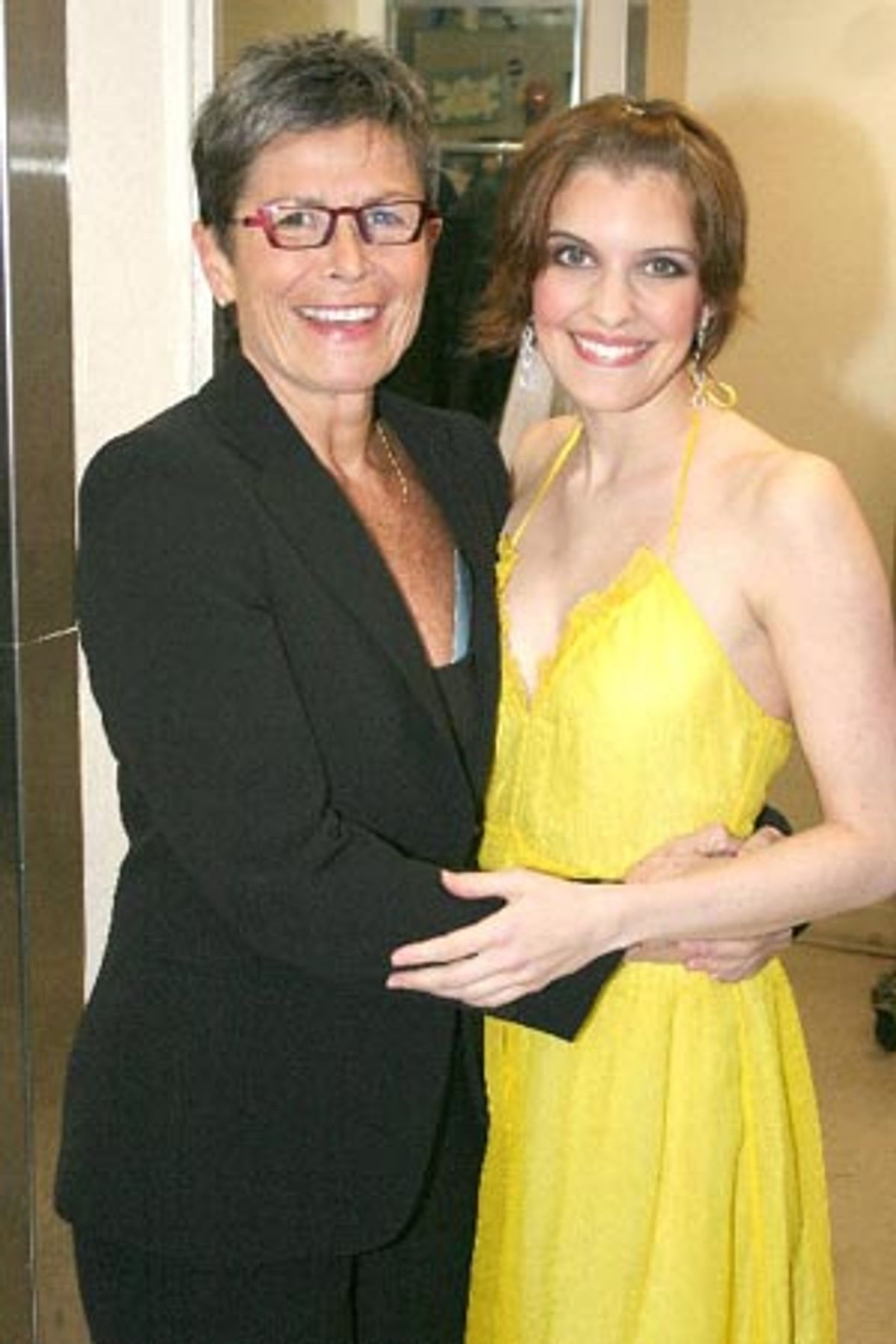 Kate Clinton and Brooke Tansley at 