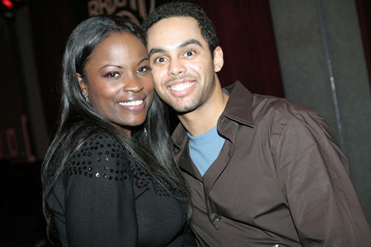 Brandi Chavonne Massey and Jesse Nager at 