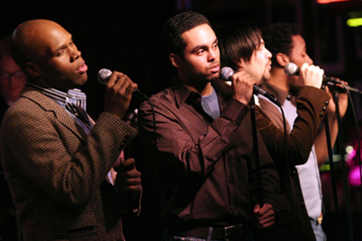 Michael James Scott, Jesse Nager, Daniel Torres and Maurice Murphy
The Broadway Boys at 