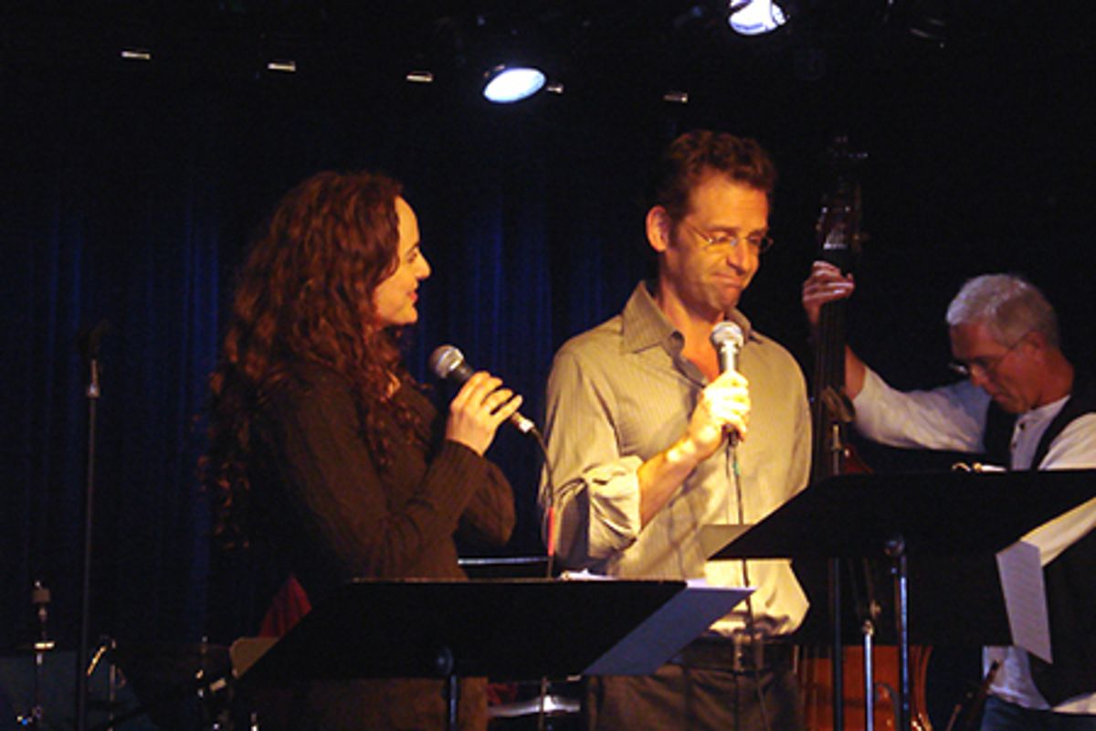 Melissa Errico and Malcolm Gets at 
