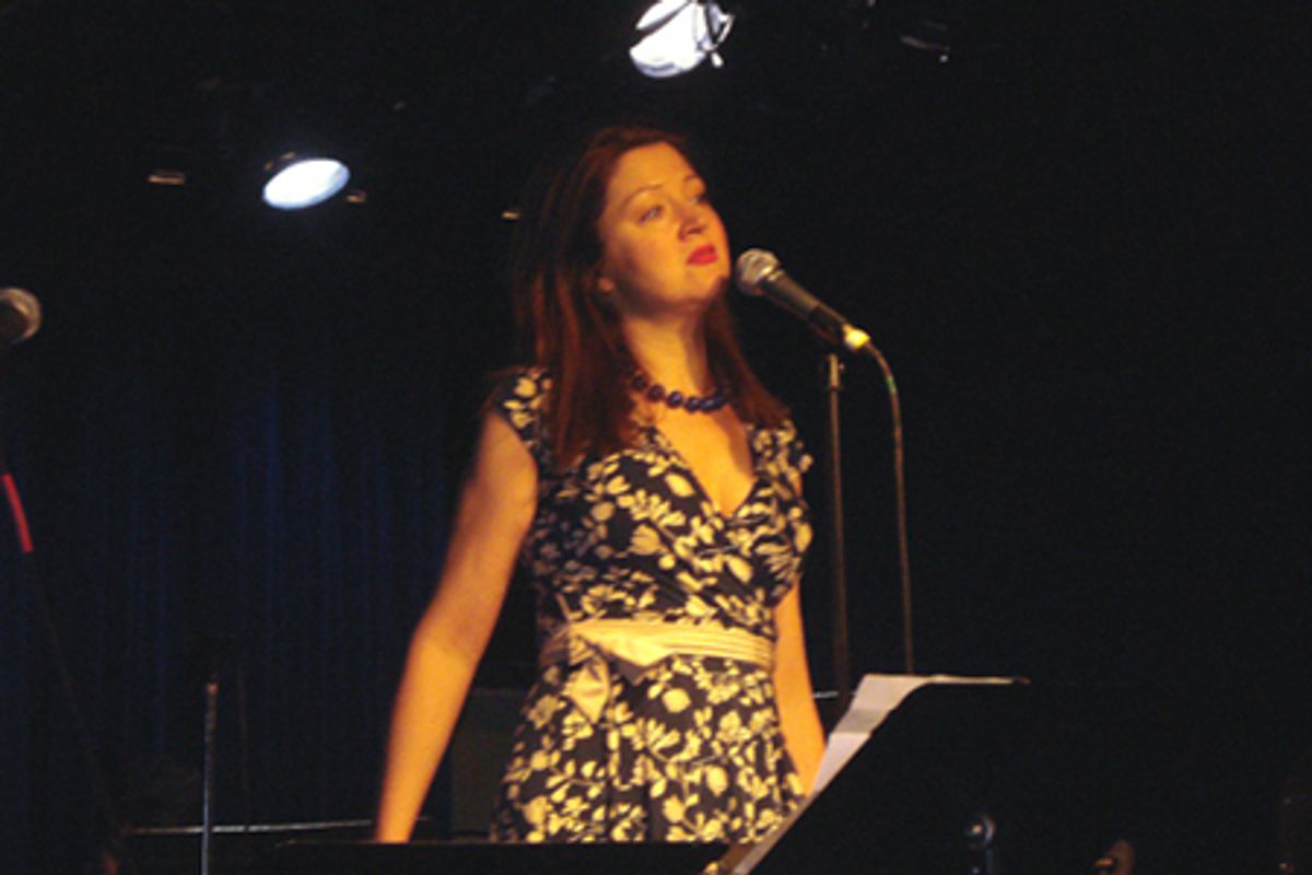Peri Lyons at Evening with Brian Feinstein