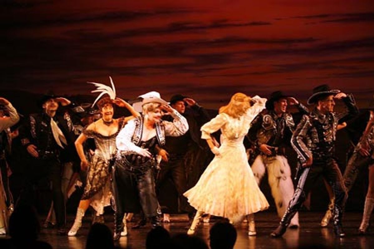 Karen Ziemba, Debra Monk, Jill Paice and company at 