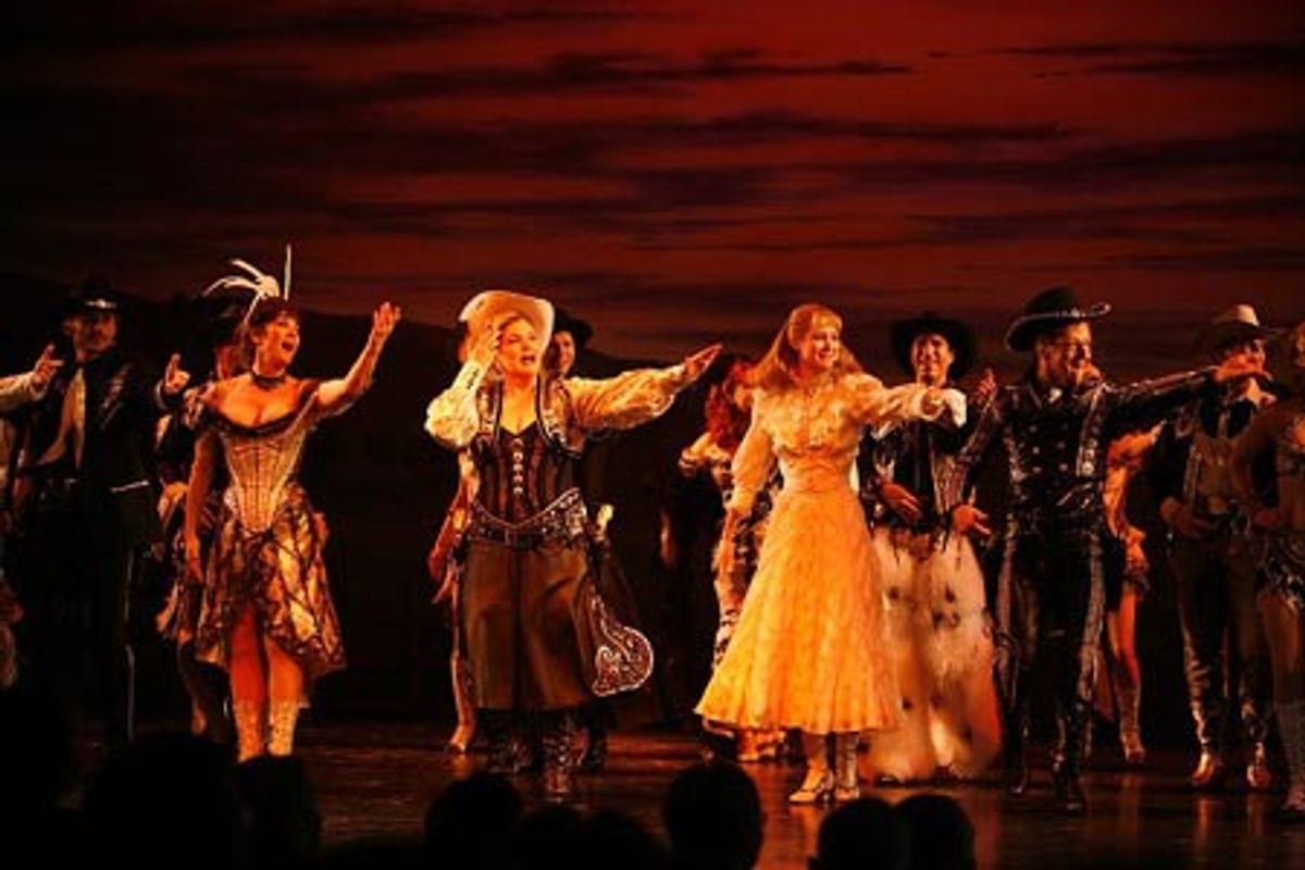 Karen Ziemba, Debra Monk, Jill Paice and company at 