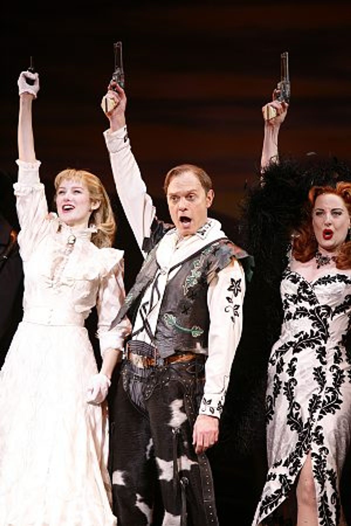 Jill Paice, David Hyde Pierce and Patty Goble at 