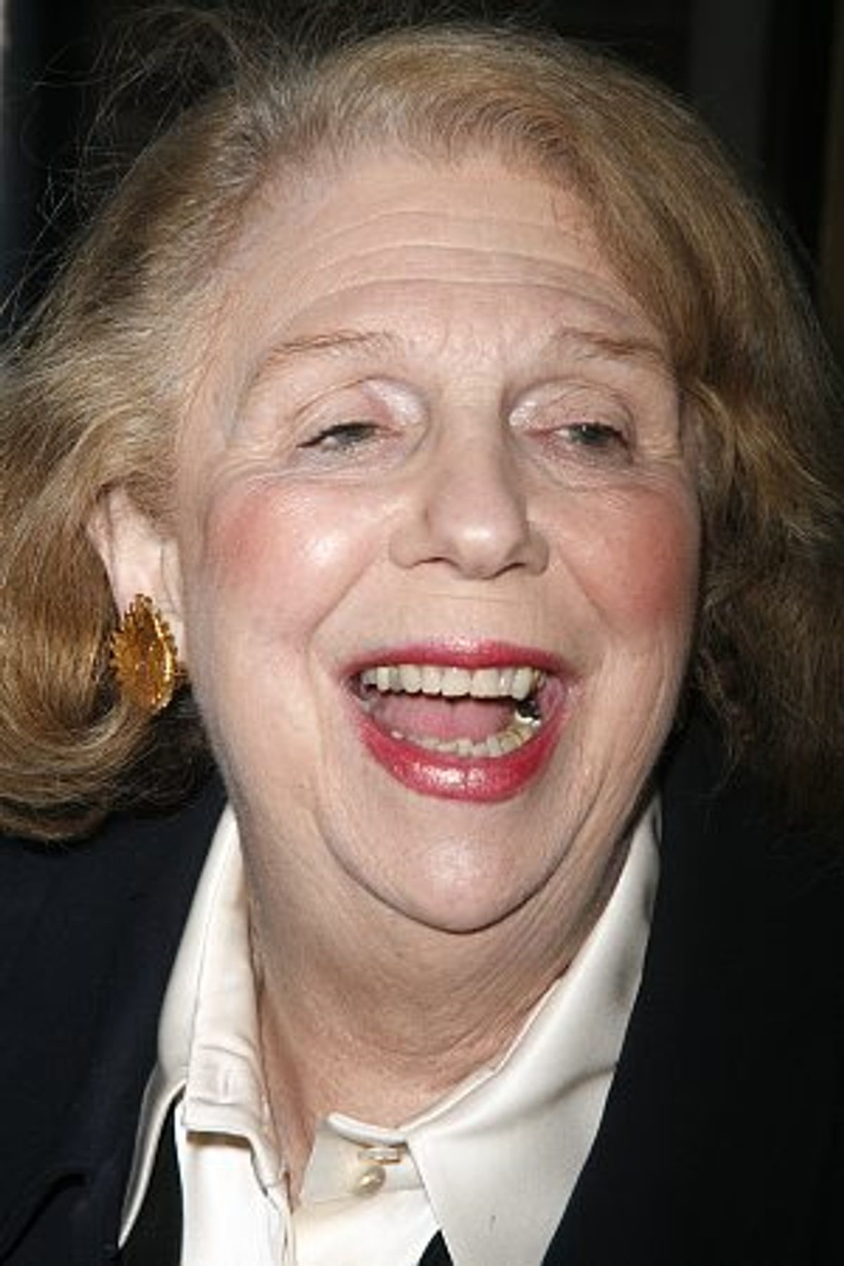 Joan Hamburg arriving at the Opening Night of 'Curtains' March 22, 2007 at 
