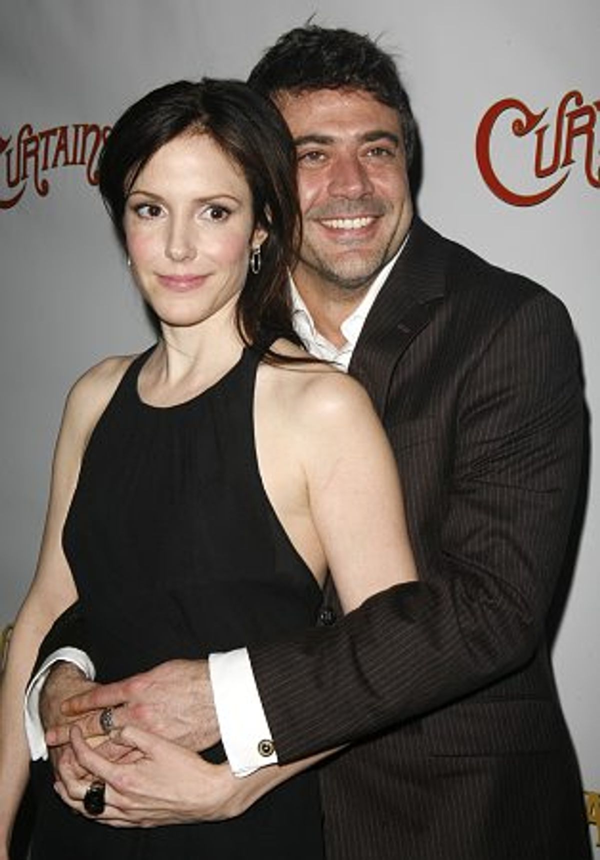 Mary-Louise Parker and Jeffrey Dean Morgan at 