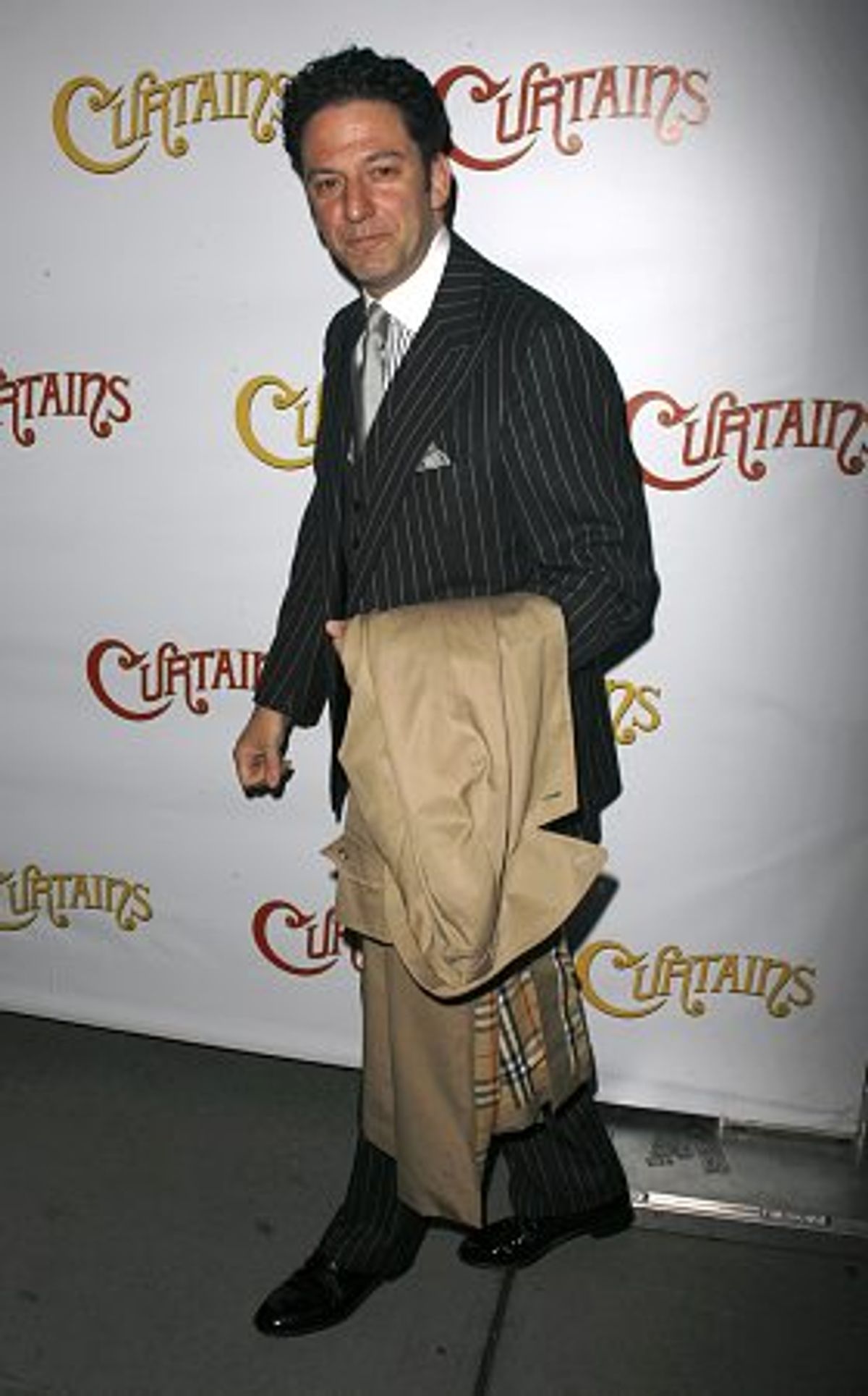 John Pizarelli at Curtains Arrivals and Curtain Call