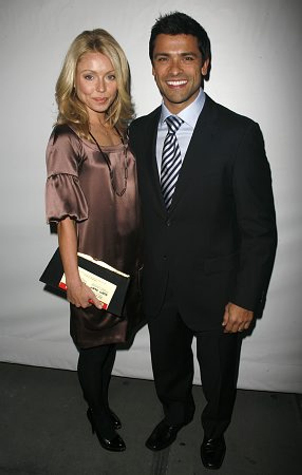 Kelly Ripa and Mark Consuelos at 