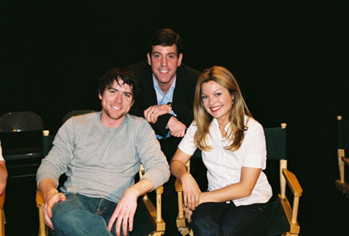 Christian Campbell, Steven Sendor and Clare Kramer at 