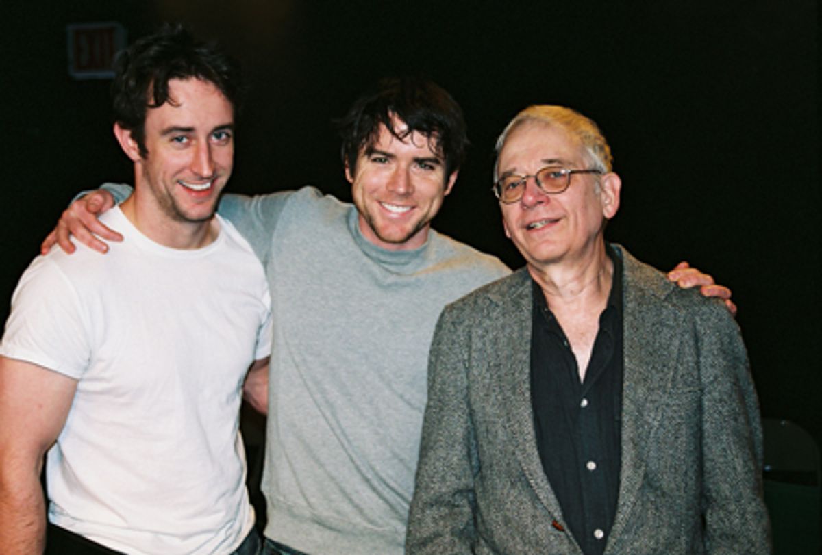 Phil Burke, Christian Campbell and Austin Pendleton at 