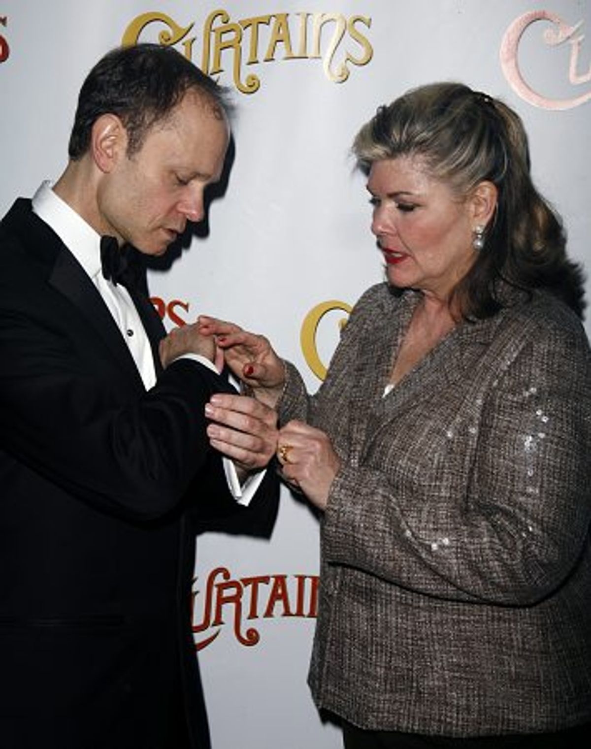 David Hyde Pierce and Debra Monk at 