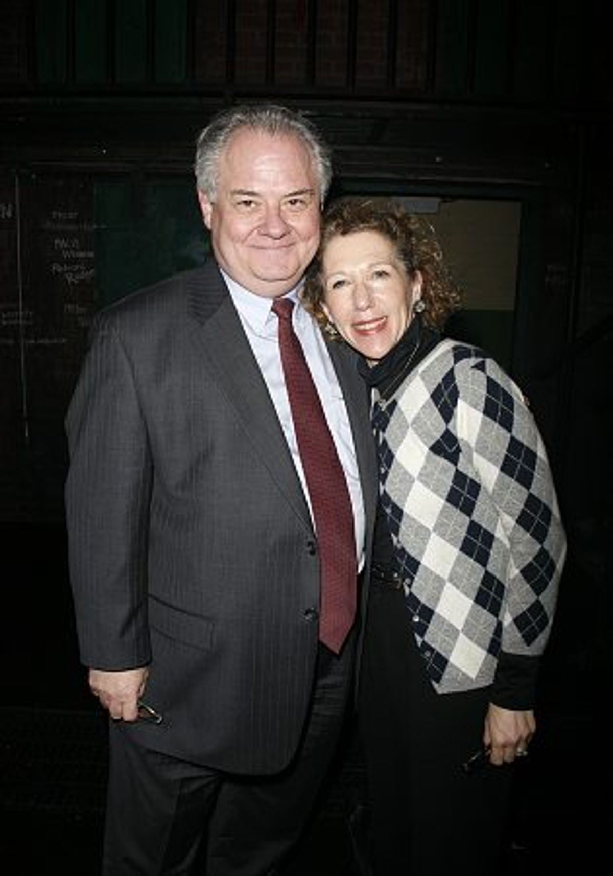 John P. Connolly (AEA Executive Director) and wife Bronni Stein Connolly (Actor's Equity) at 