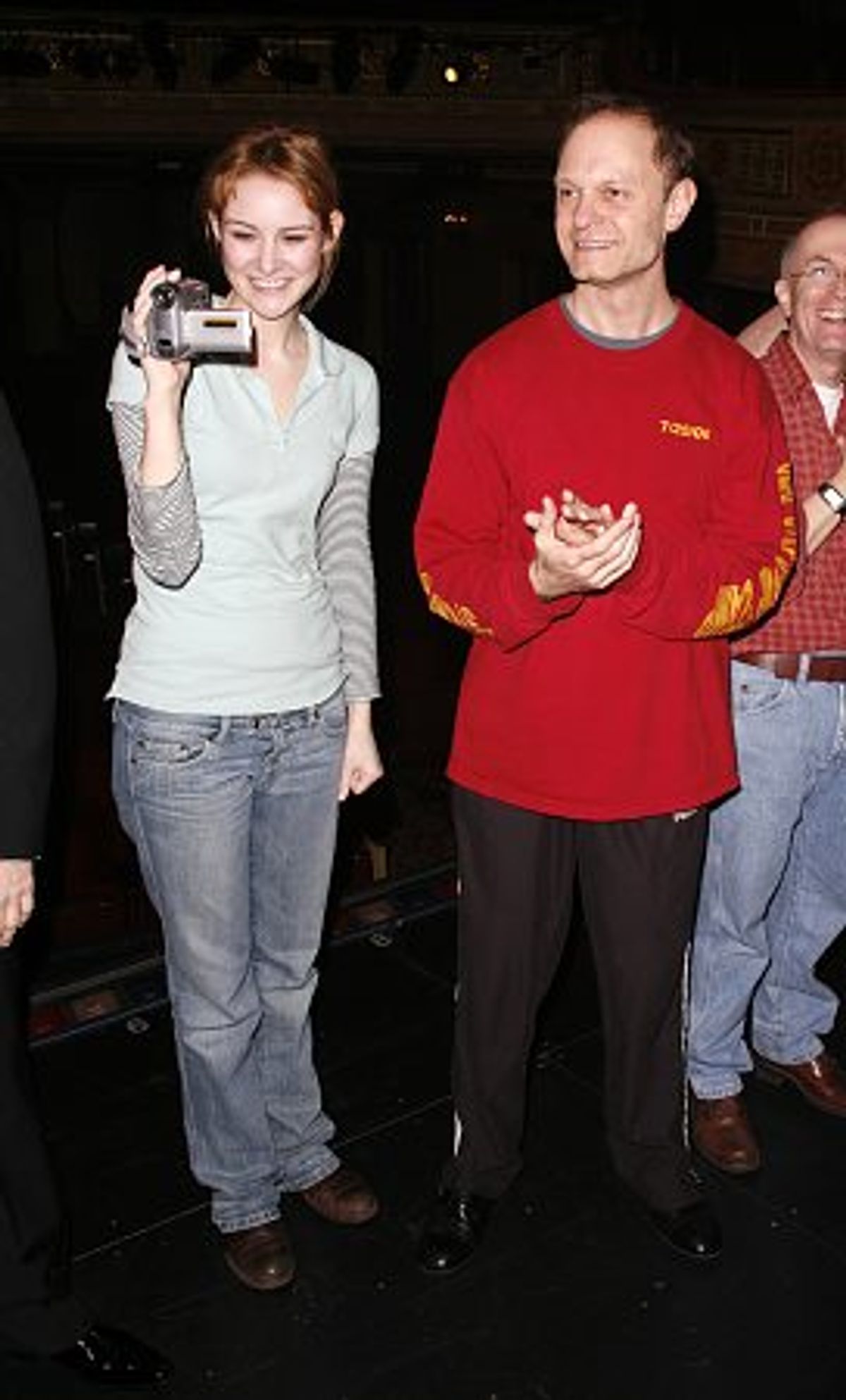 Jill Paice and David Hyde Pierce at 