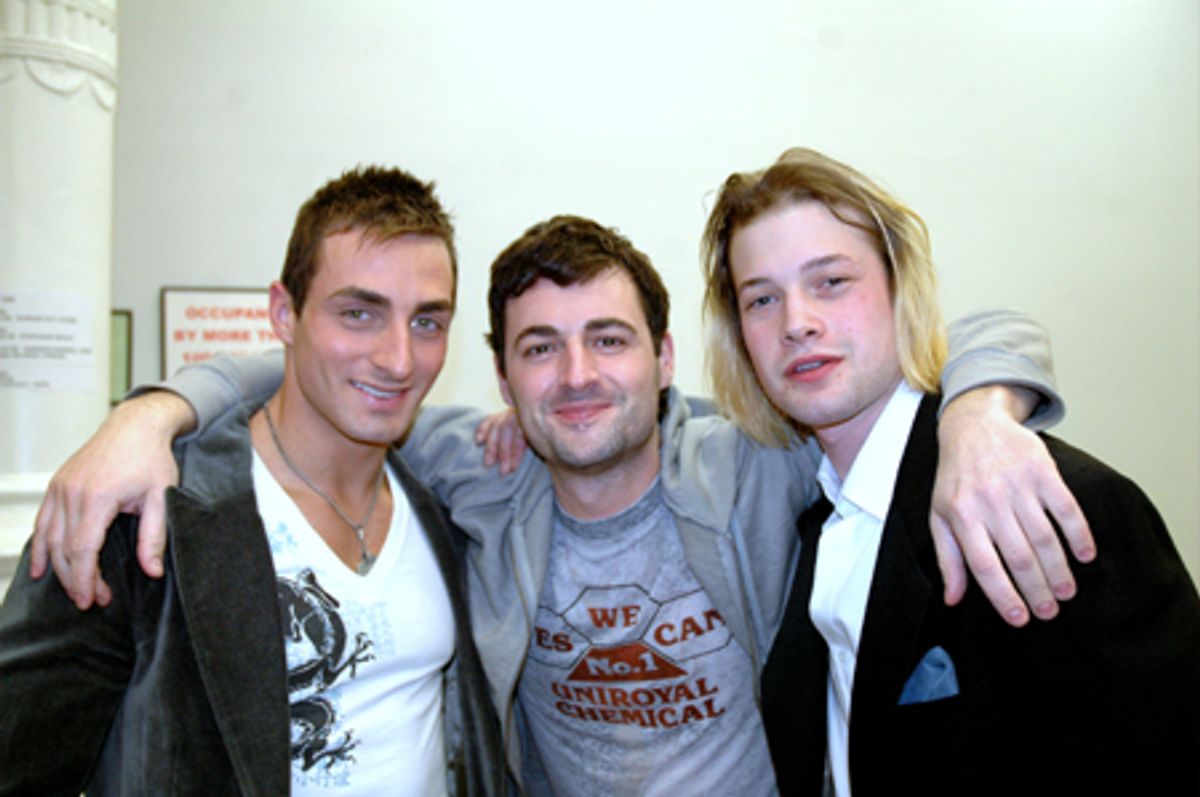 Scott Nevins, Max von Essen and Brandon Ruckdashel at 