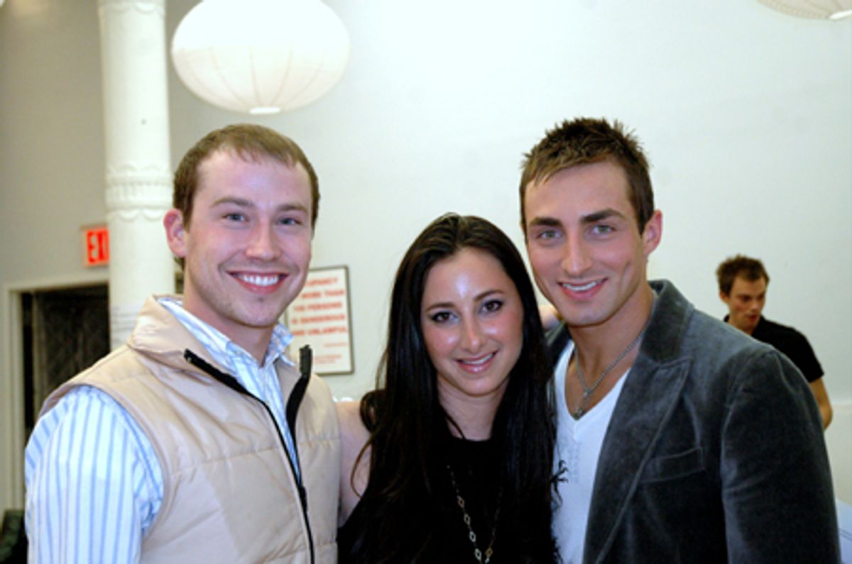 Tyler Maynard, Amy Birnbaum and Scott Nevins at 