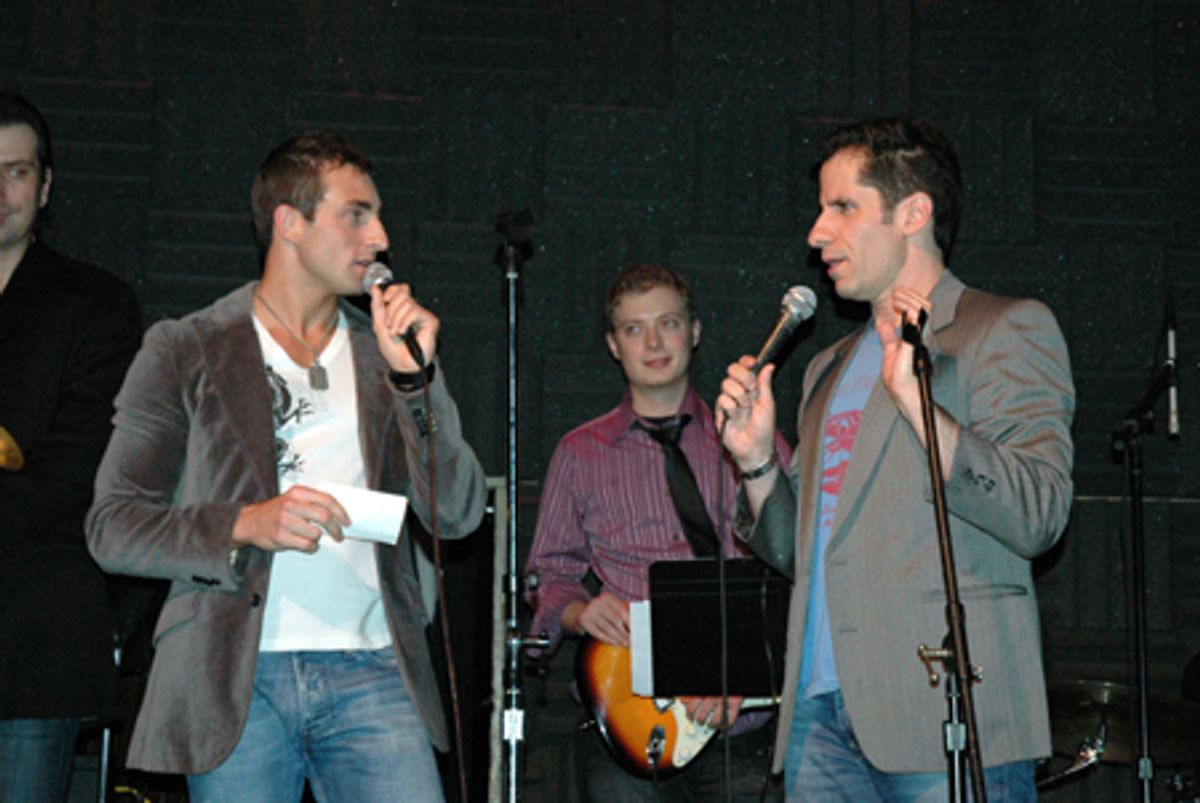 Scott Nevins and Seth Rudetsky at 