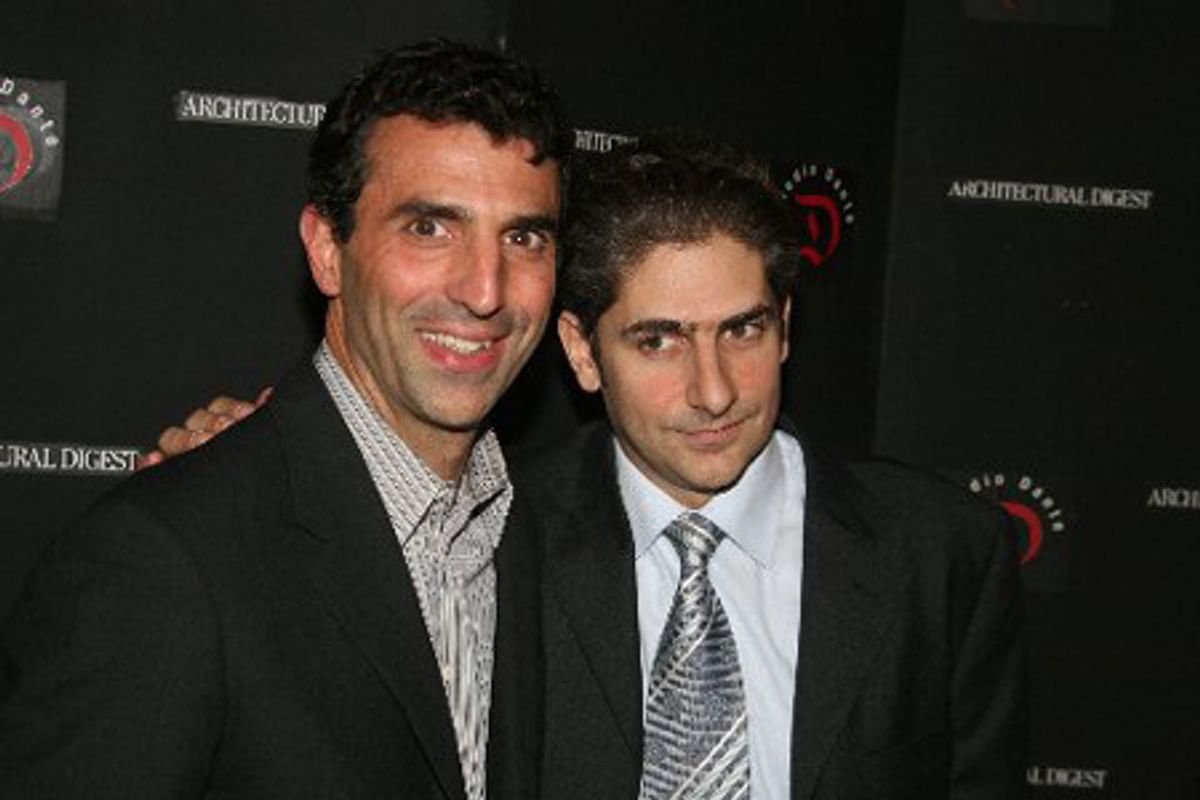Giulio Capua (publisher of Architechtural Digest) and Michael Imperioli at 