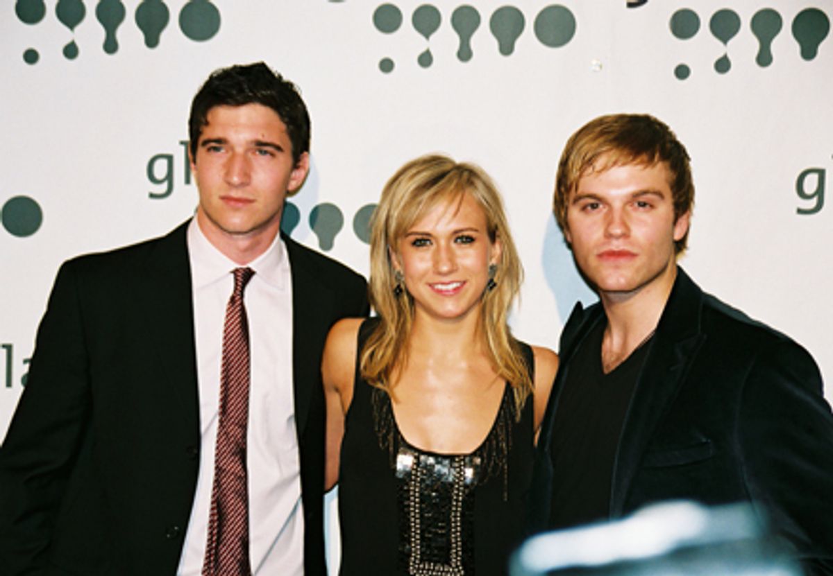 Jake Silberman, Nominee Jennifer Landon and Nominee Van Hansis at 