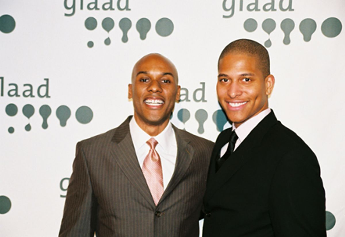 Keith Boykin and Nathan Hale Williams at 