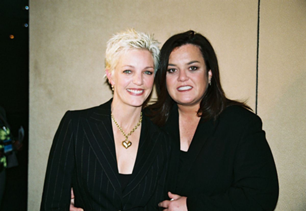 Nominee Kelli O'Donnell and Nominee Rosie O'Donnell at 