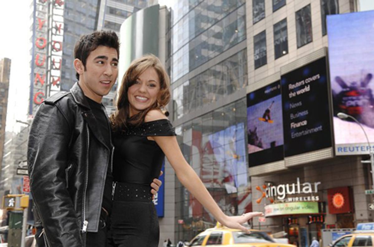 Laura Osnes and Max Crumm at 