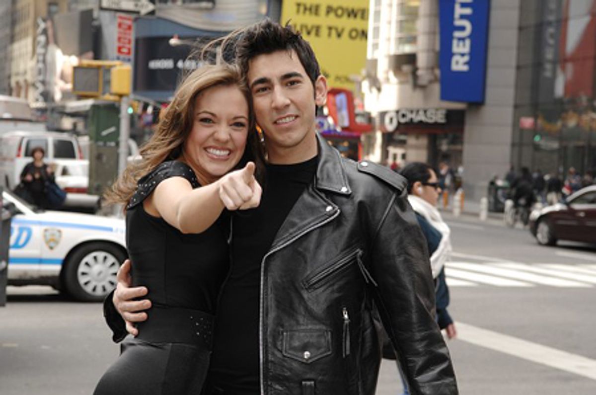 Laura Osnes and Max Crumm at 