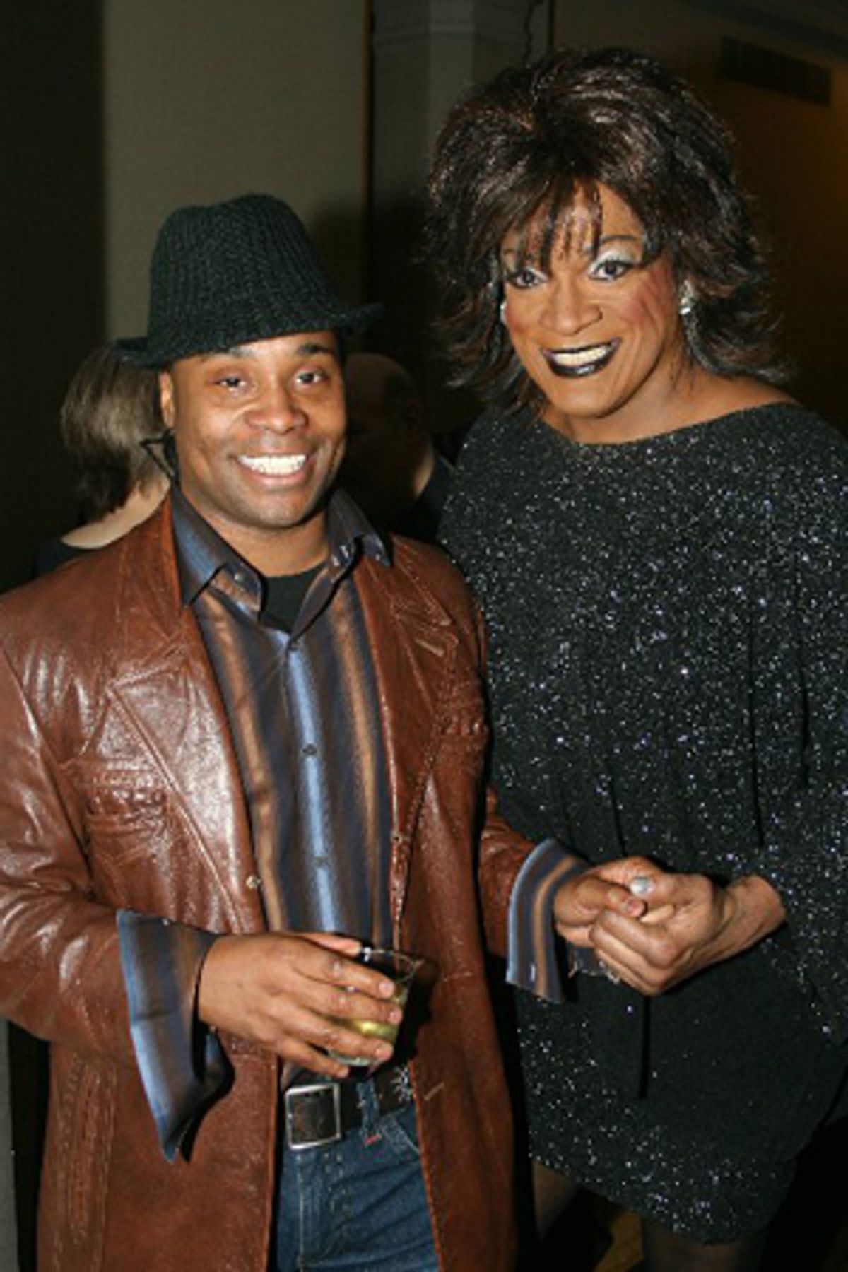 Billy Porter and Flotilla DeBarge at 
