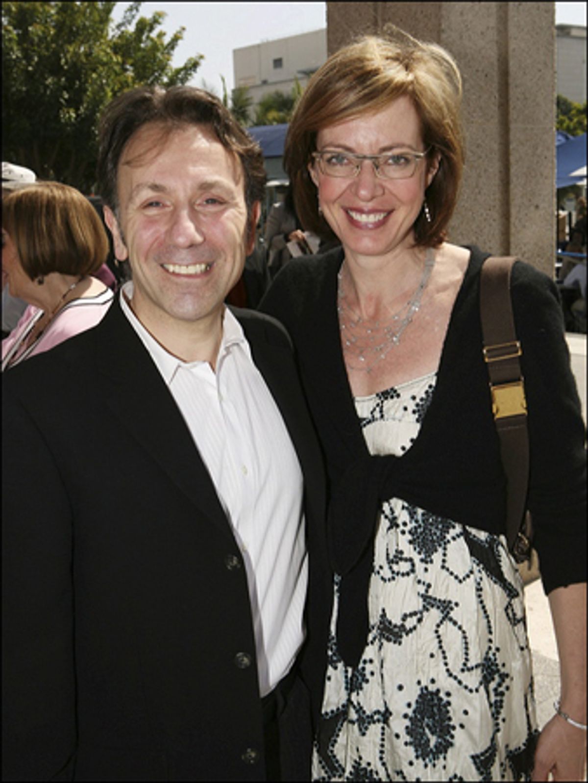 Director Leonard Foglia and Allison Janney at 