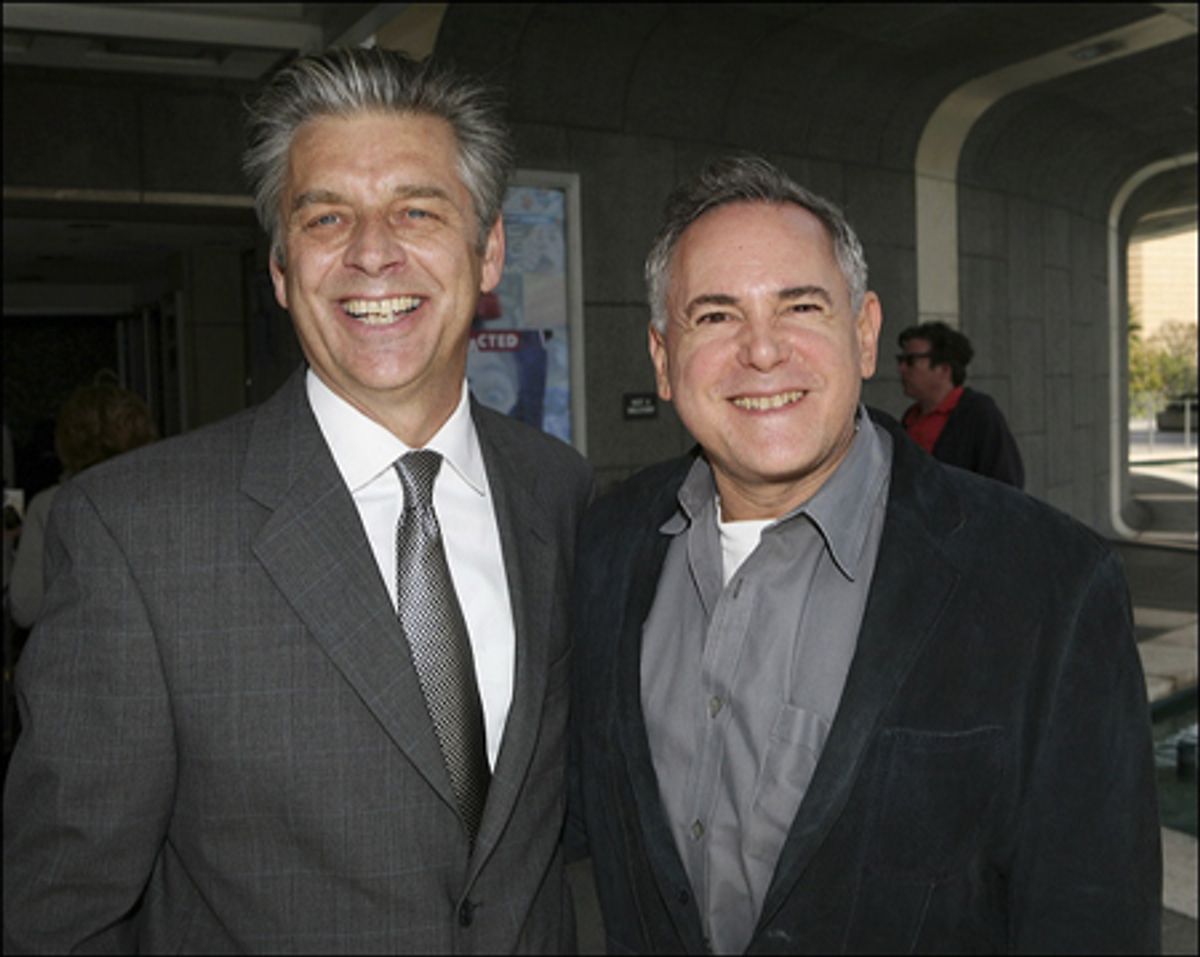 CTG Artistic Director Michael Ritchie and Producer Craig Zadan at 