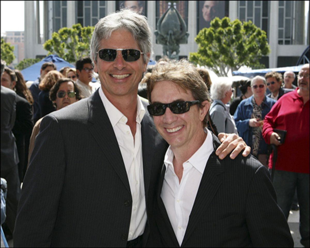 Producer Water Parkes and Martin Short at 