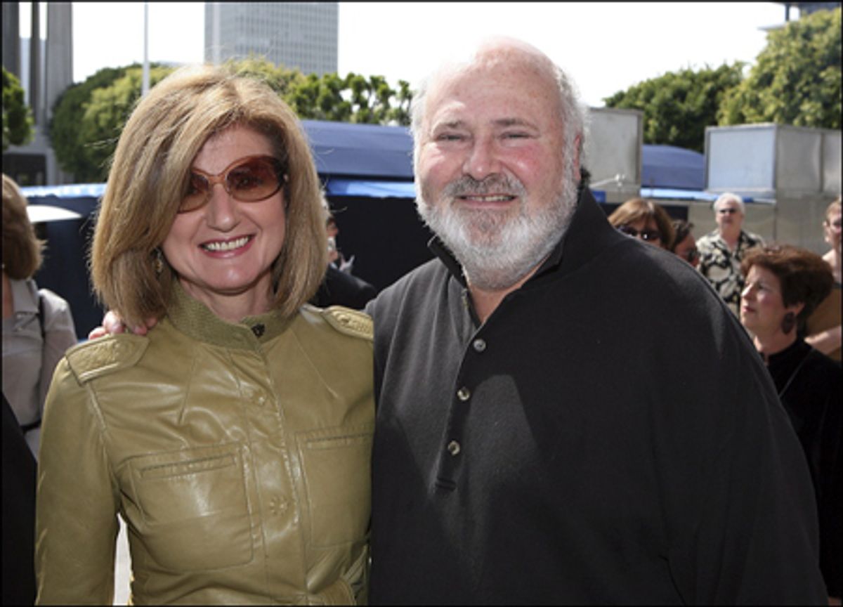 Arianna Huffington and Rob Reiner at 