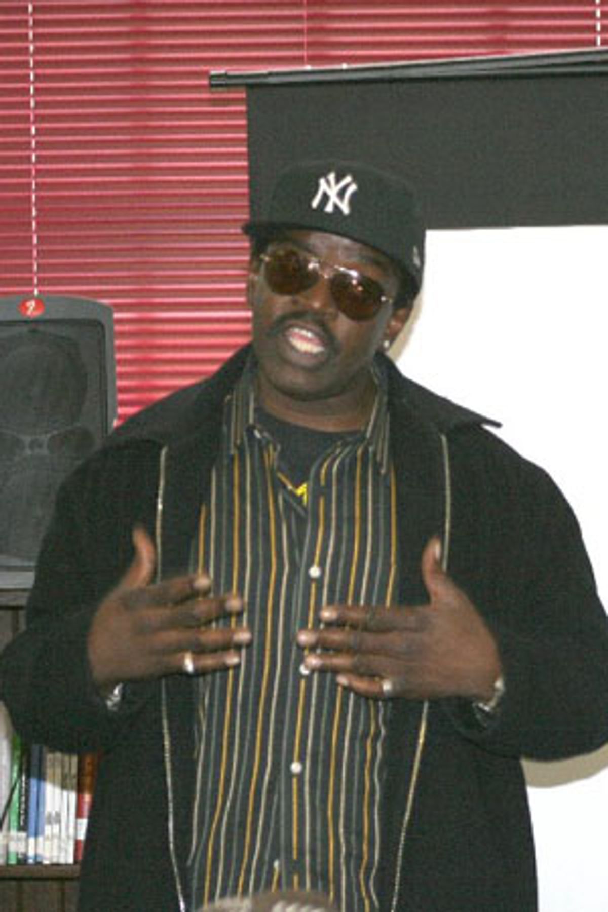 Fab 5 Freddy at New Design High School Event
