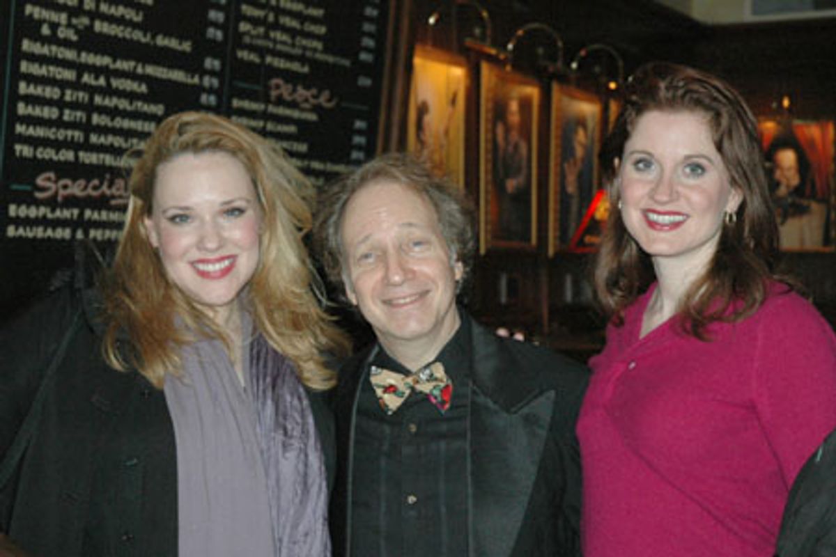 Emily Skinner, Scott Siegel and Christiane Noll at 