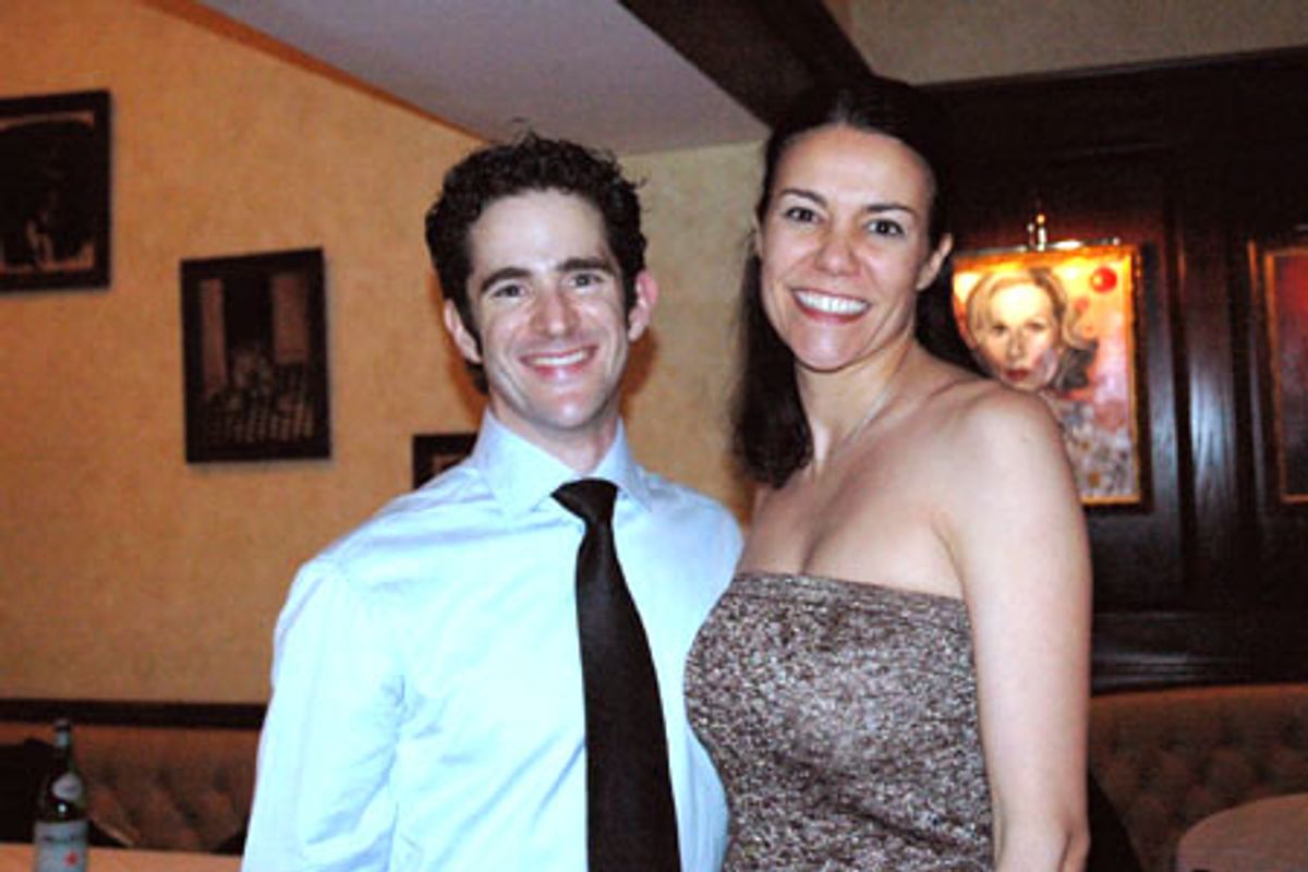 Andy Blankenbuehler and wire at 