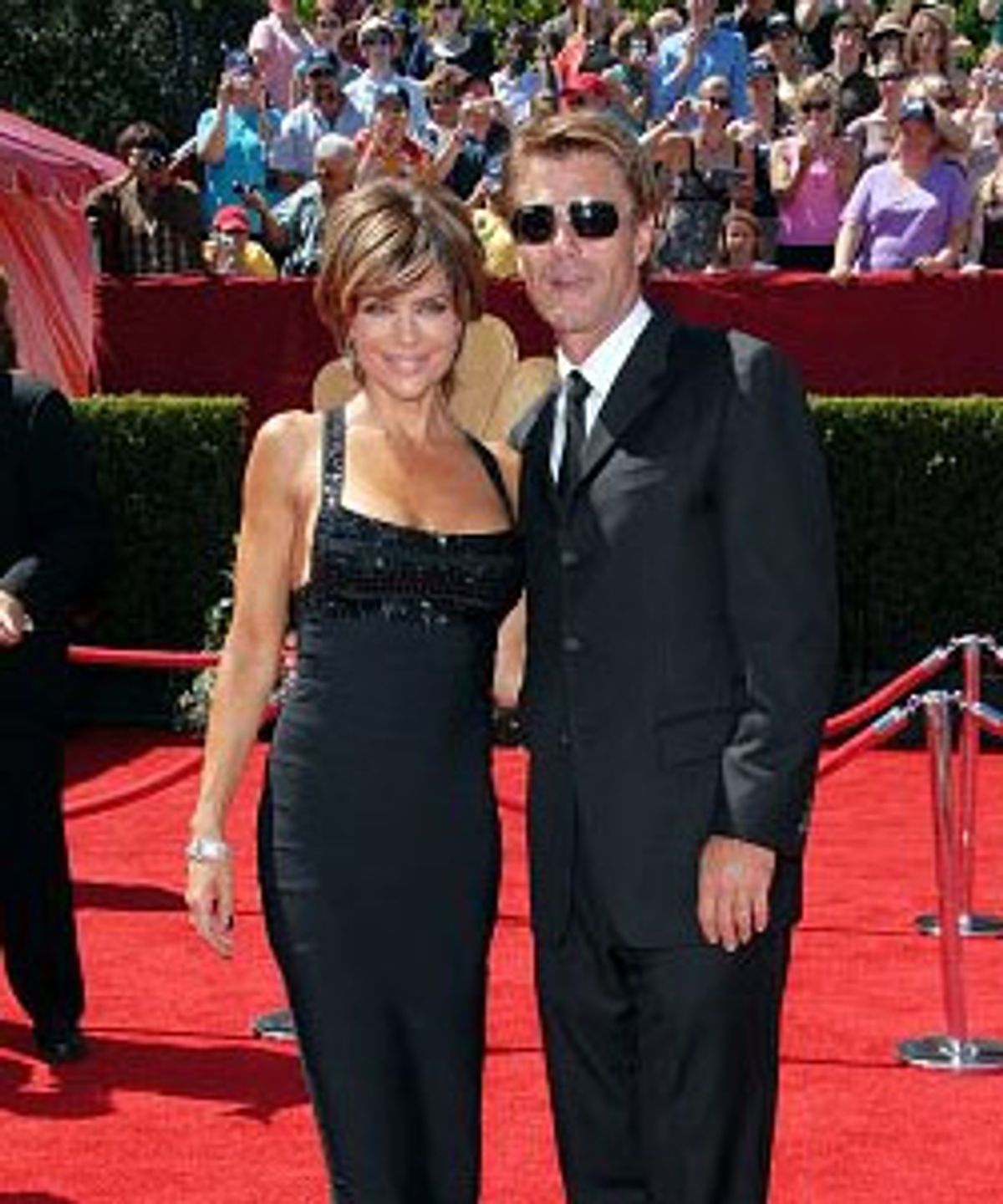 Lisa Rinna and Harry Hamlin at 