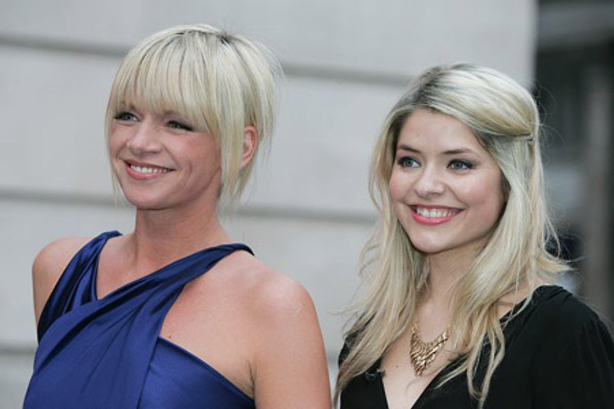 Zoe Ball and Holly Willougby at 