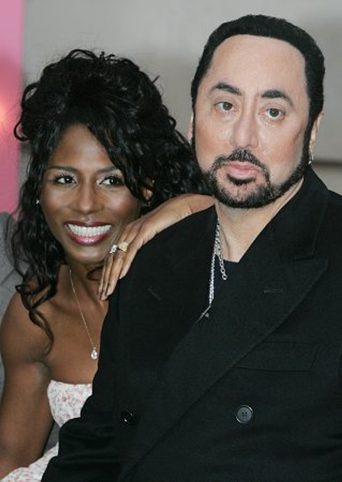 Sinitta and David Gest at 