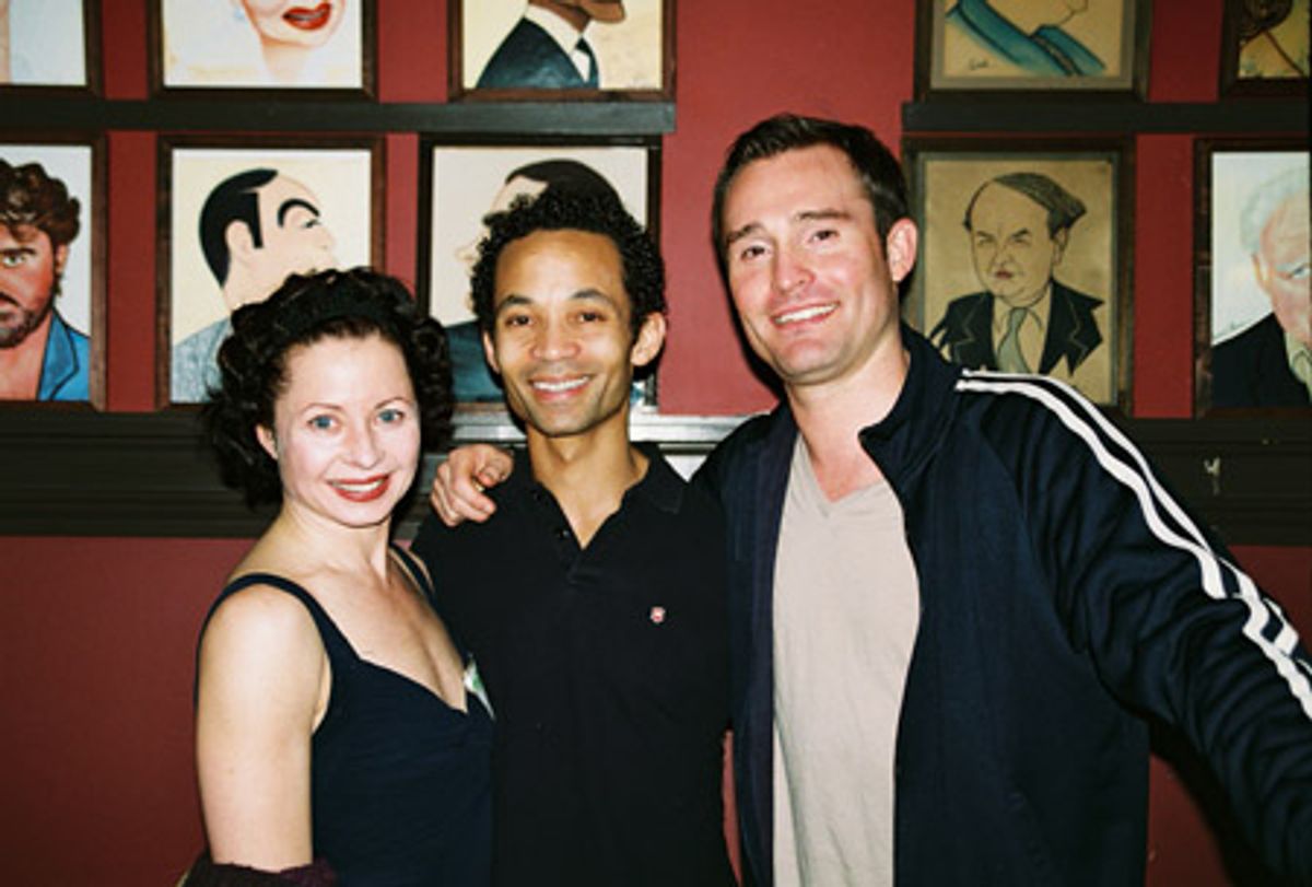Mary Ann Lamb (Curtains), Dennis Lue (The Lion King) and Brad Anderson (A Chorus Line) at 