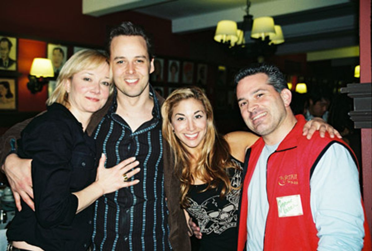 Caitlin Carter, Noah Racey, Lorin Latarro and Jerome Vivona at 