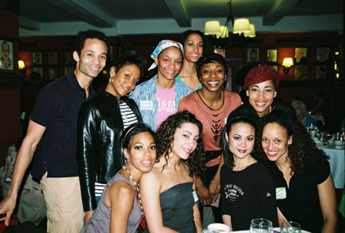 (Bottom row, left to right) Kylin Brady (The Lion King), Dawn Noel Pignuola (The Lion King), Michelle Camaya (The Lion King), Jennifer Newman (The Lion King), (Top row, left to right) Dennis Lue (The Lion King), Torya (The Lion King), Angelica Edwards (Th at 