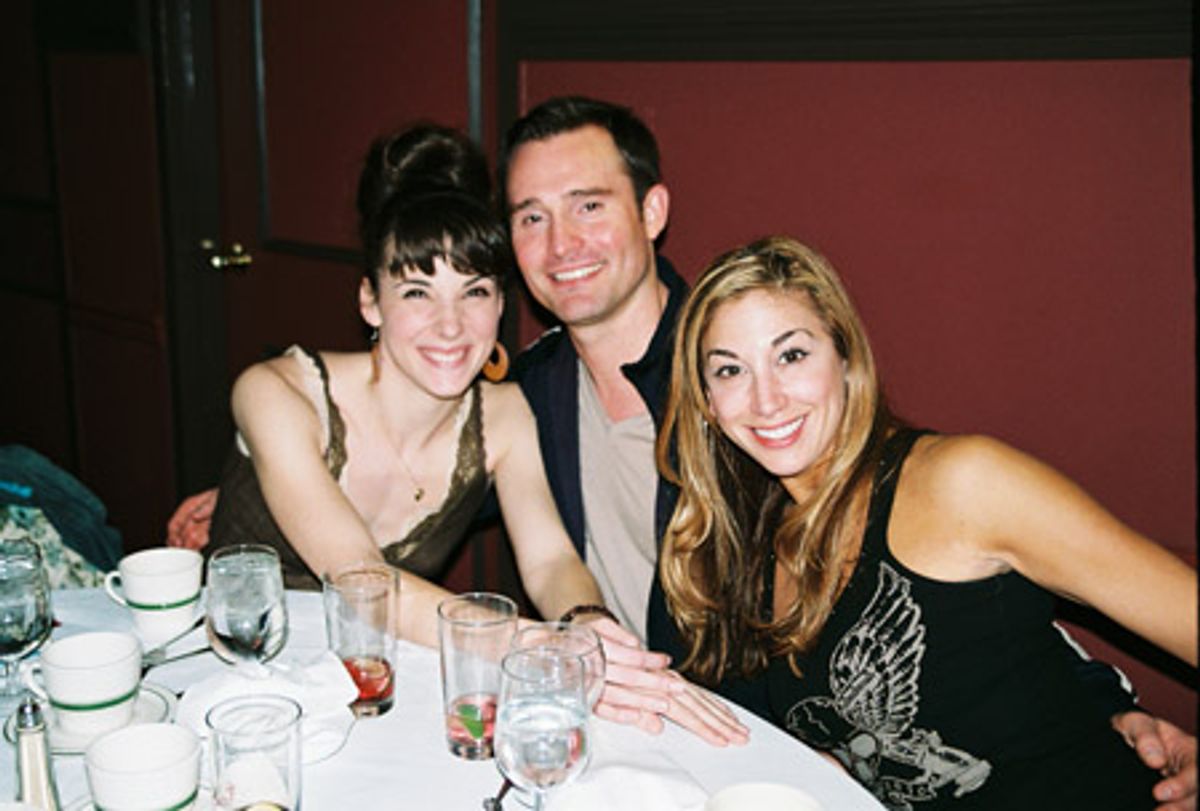 Chryssie Whitehead (A Chorus Line), Brad Anderson (A Chorus Line) and Lorin Latarro (A Chorus Line) at 