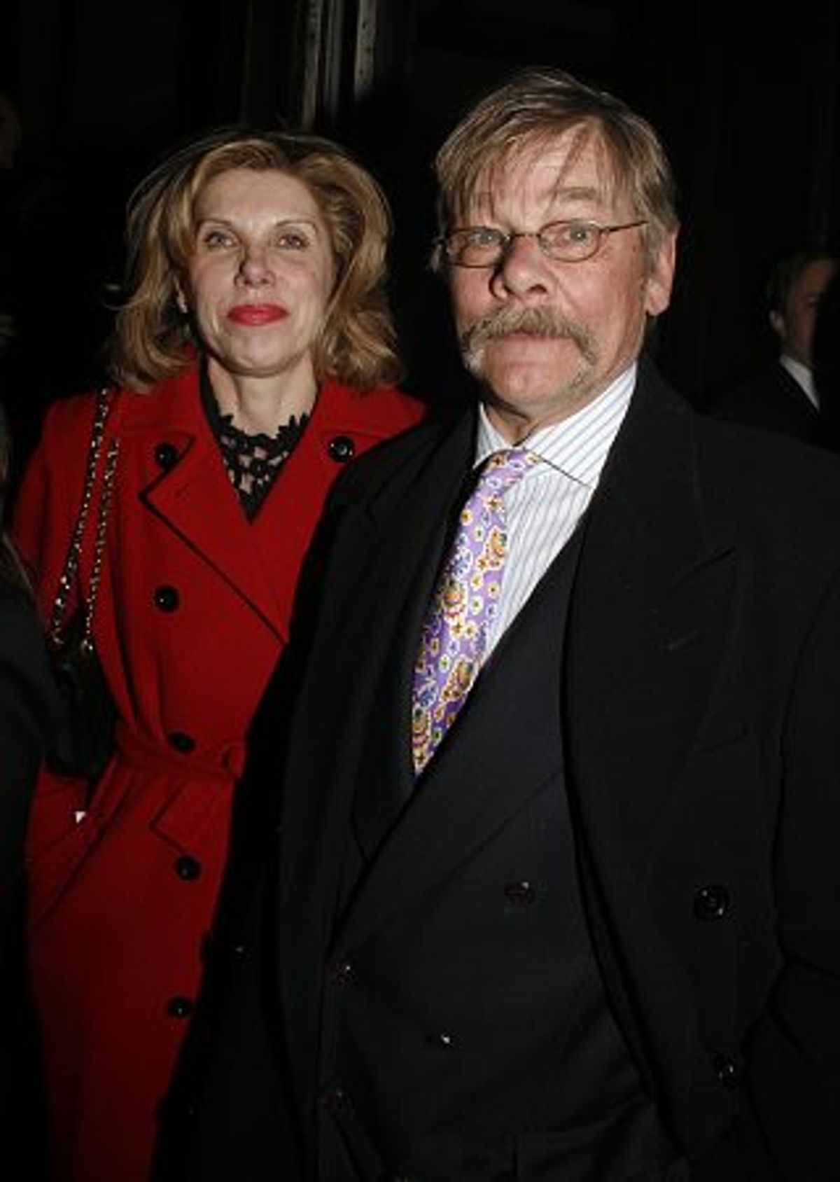 Matthew Cowles and Christine Baranski at 
