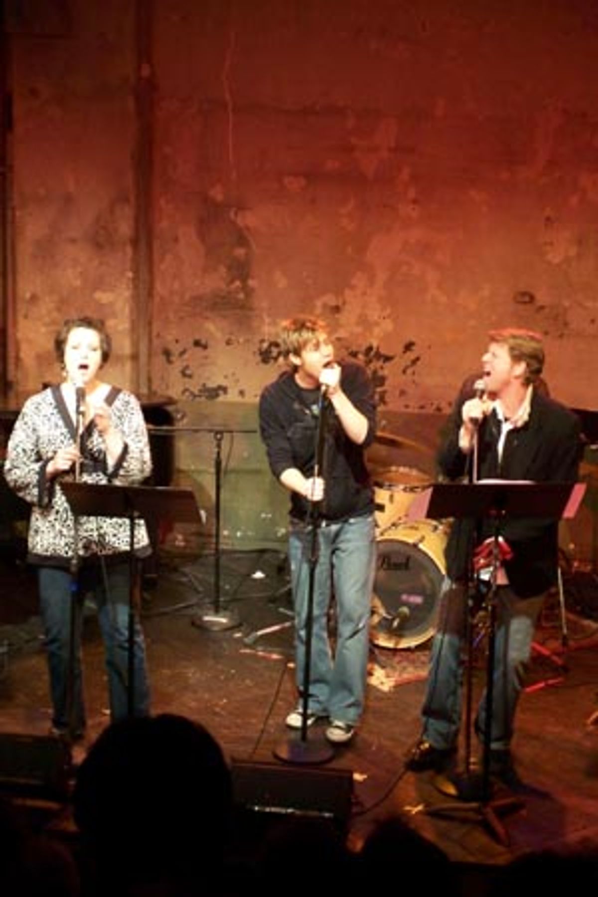 'Fair,' sung by (left to right) Lisa Howard, Ashley Parker Angel and Alan Campbell at 