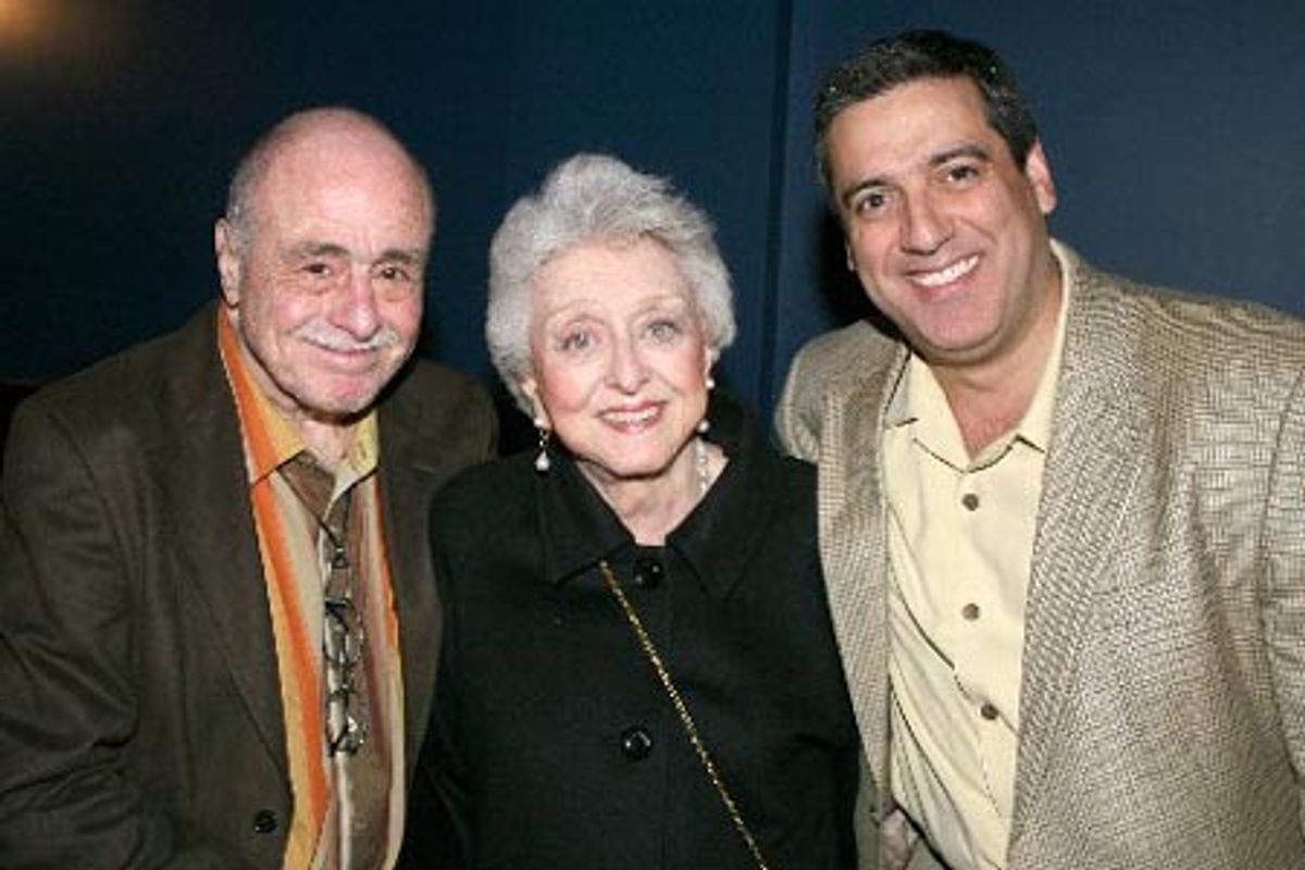 Billy Goldenberg, Celeste Holm and Frank Basile at 