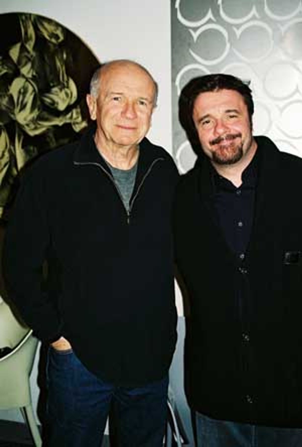 Terrence McNally and Nathan Lane at 
