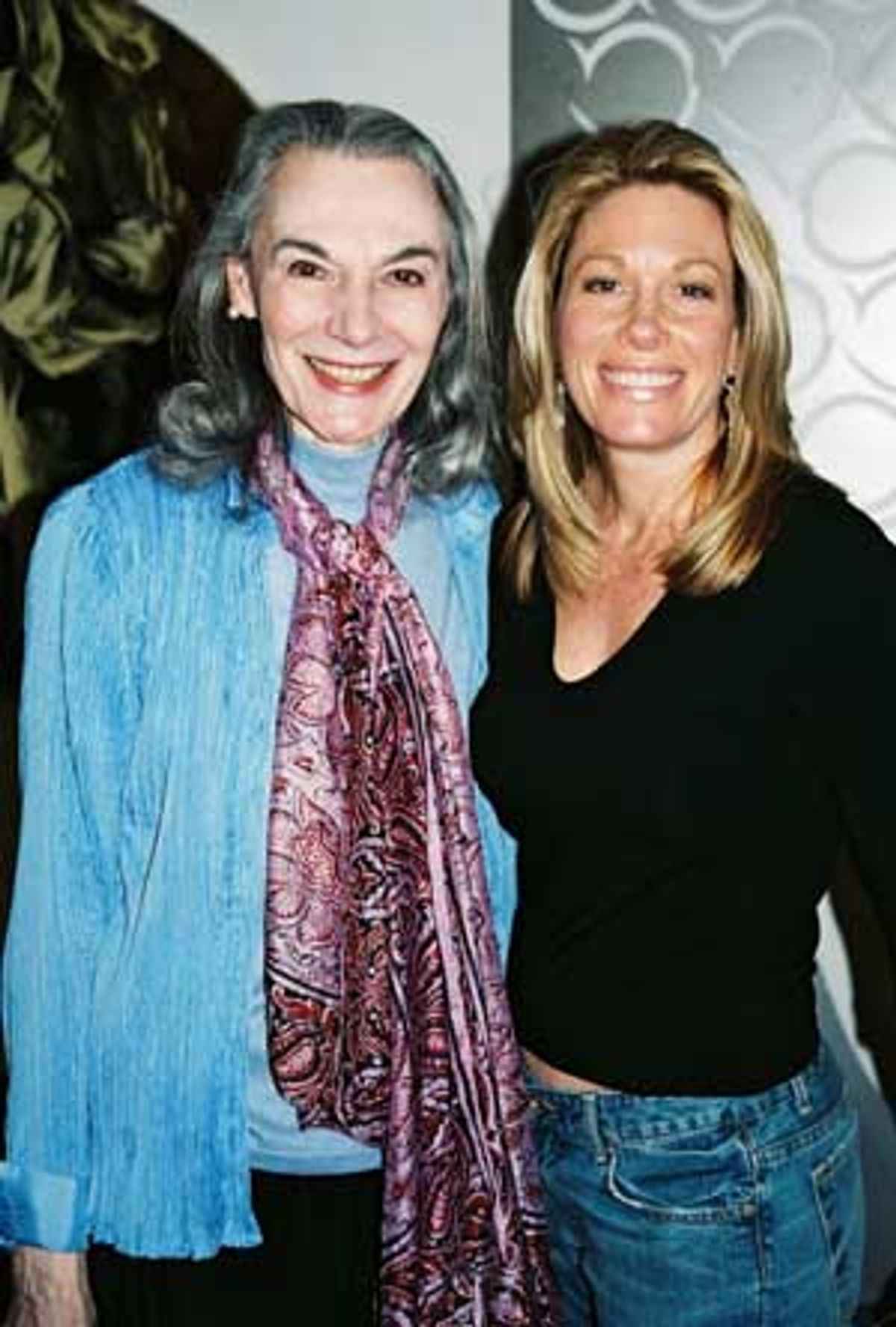 Marian Seldes and Marin Mazzie at 